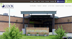 Desktop Screenshot of cookhospital.org